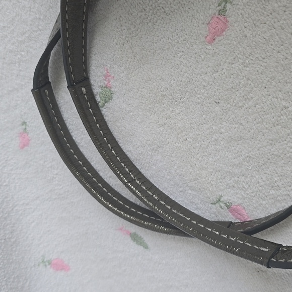 Coach Metallic Kisslock Satchel.Signature Stictched Patent Carryall. - Picture 14 of 14